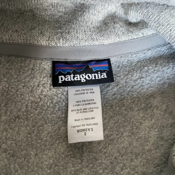 Patagonia Better Sweater Coat - Natural/White/Grey Size S - Picture 3 of 7
